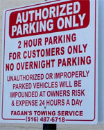 Non Customer Parking Enforcement
